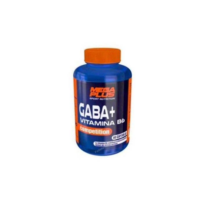 MEGA PLUS GABA + Vitamina B6 Competition 60 Cápsulas: Soporte para Sistema Nervioso y Estrés