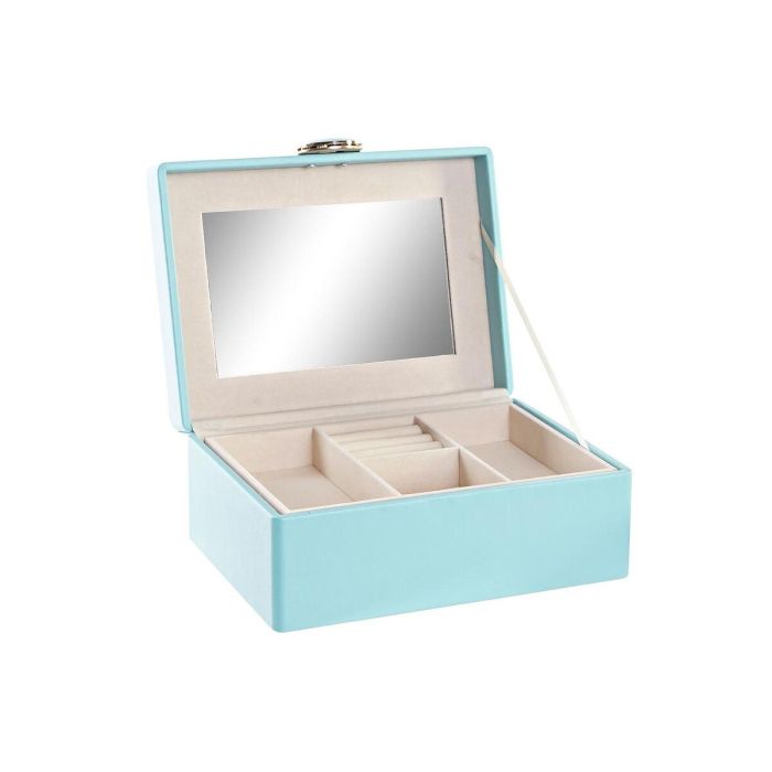 Joyero Glam DKD Home Decor Verde Menta 17 x 10 x 23 cm 3 Joyero Glam DKD Home Decor Verde Menta 17 x 10 x 23 cm 3