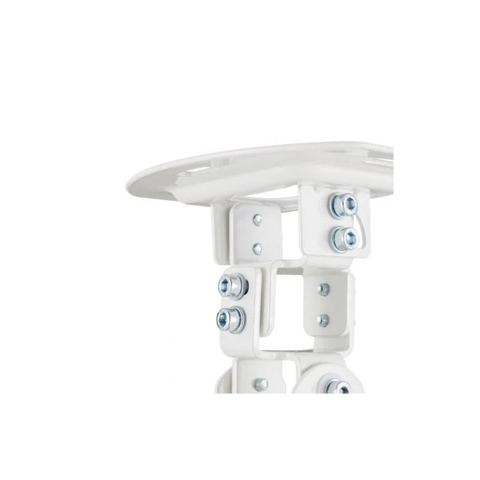 Aisens Soporte de Techo Universal Giratorio Inclinable para Proyector Blanco