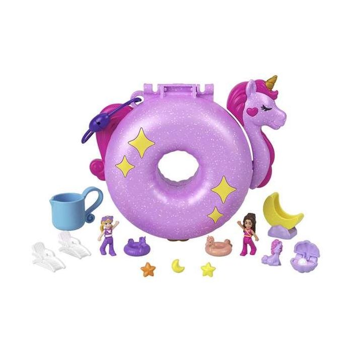 Polly Pocket HRD35 Caja Compacta Mini Muñeca, Temática Oso Fresa 10 Polly Pocket HRD35 Caja Compacta Mini Muñeca, Temática Oso Fresa 10