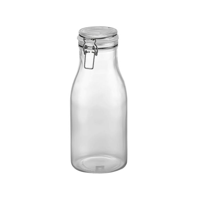 Botella Hermética de Vidrio con Cierre Clip 1L - La Mediterránea por Inde (12 Unidades) 3 Botella Hermética de Vidrio con Cierre Clip 1L - La Mediterránea por Inde (12 Unidades) 3