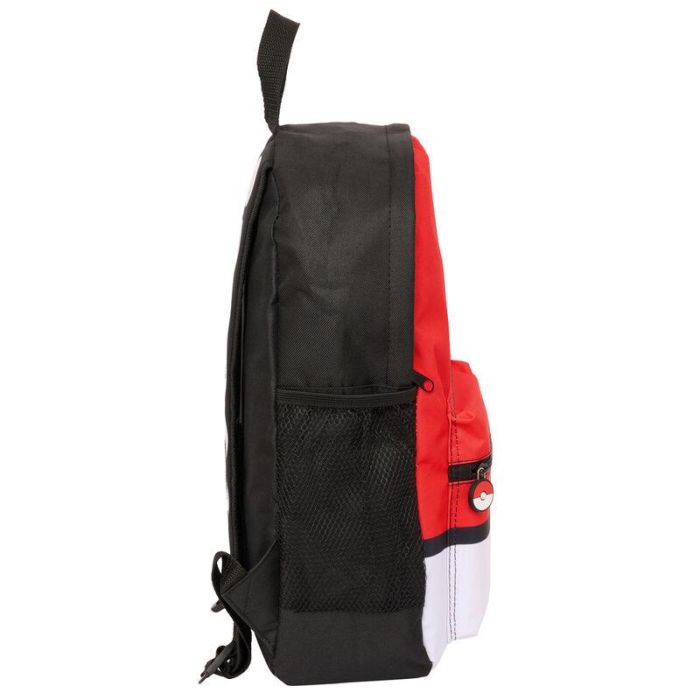 Mochila Escolar Pokémon Negro Rojo 28 x 40 x 12 cm 2