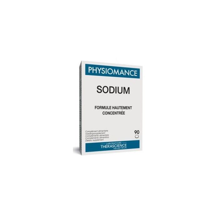 THERASCIENCE Sodio 90 Comprimidos. Suplemento esencial para la hidratación y el equilibrio electrolítico.