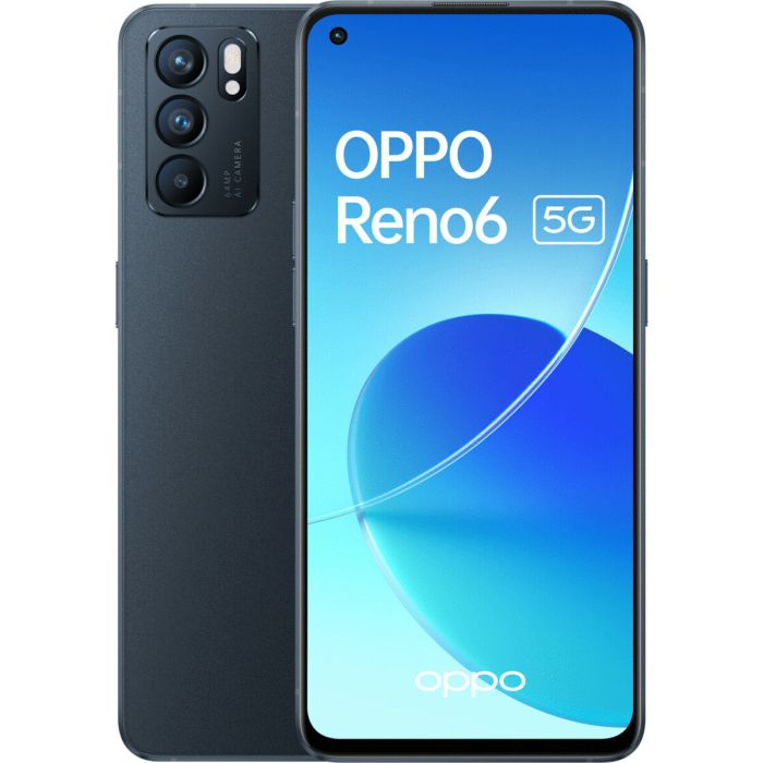 Smartphone Oppo Reno 6 Negro 8 GB RAM 128 GB 6,4" Smartphone Oppo Reno 6 Negro 8 GB RAM 128 GB 6,4"
