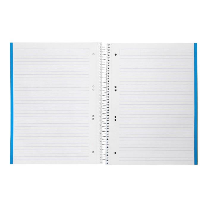 Cuaderno Espiral Liderpapel A5 Micro Jolly Tapa Forrada 140H 75 gr Horizontal 5 Bandas6 Taladros Colores Surtidos 6