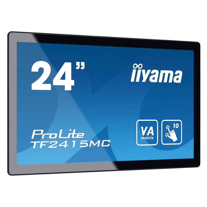 iiyama TF2415MC-B2 - Monitor táctil multitouch profesional de 23.8" (60.5 cm), Full HD 1920x1080, panel VA, HDMI, DisplayPort, USB, IP65 iiyama TF2415MC-B2 - Monitor táctil multitouch profesional de 23.8" (60.5 cm), Full HD 1920x1080, panel VA, HDMI, DisplayPort, USB, IP65