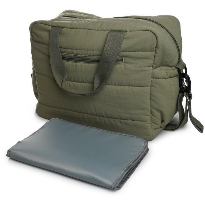 Bolso cambiador - THERMOBABY - PLUMEA - Verde cactus Bolso cambiador - THERMOBABY - PLUMEA - Verde cactus