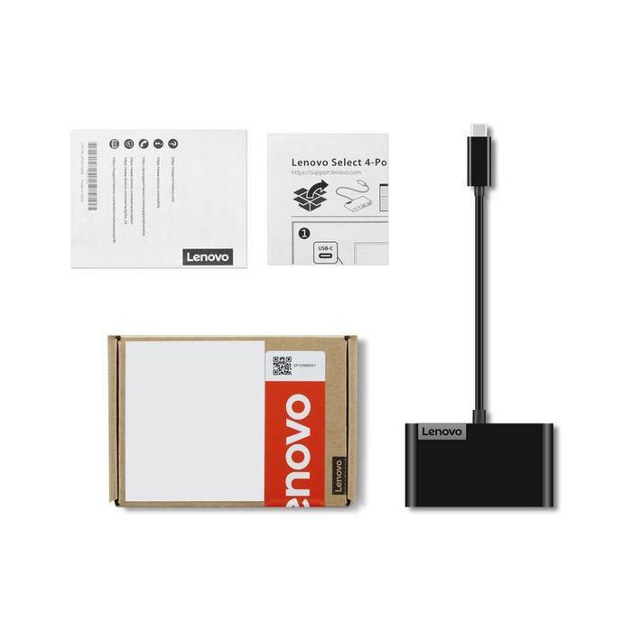 Lenovo 4-Port USB-C Hub 4 Lenovo 4-Port USB-C Hub 4