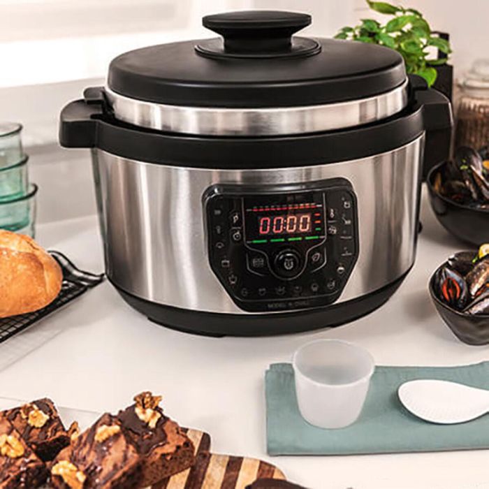 Robot de Cocina Cecotec H Ovall 8 L LED Acero inoxidable Robot de Cocina Cecotec H Ovall 8 L LED Acero inoxidable