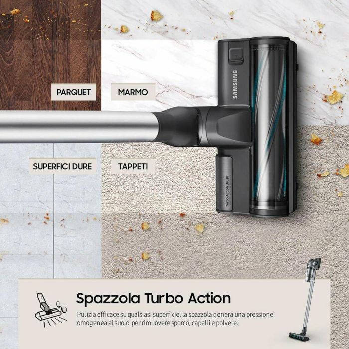 Aspirador Escoba Samsung VS20B75ACR5/WA 550 W 3 Aspirador Escoba Samsung VS20B75ACR5/WA 550 W 3