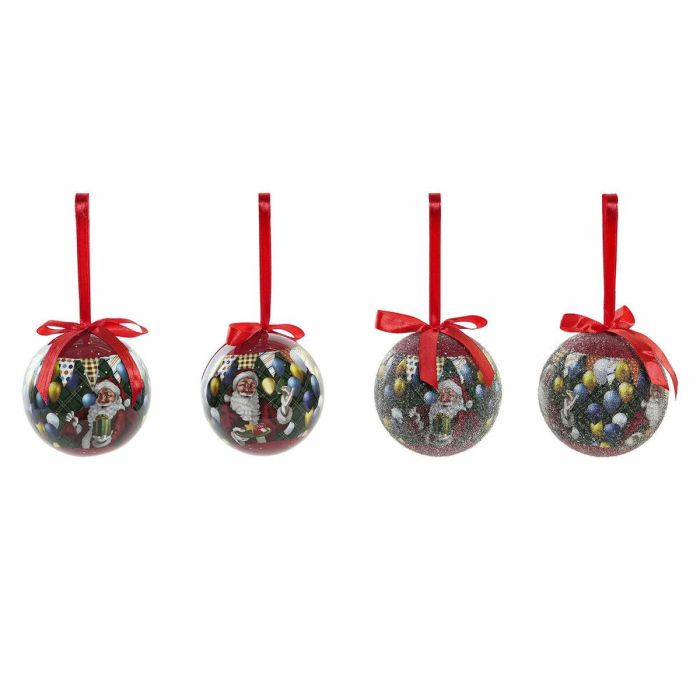 Bolas de Navidad DKD Home Decor Papá Noel PVC (7 pcs) (7.5 x 7.5 x 12 cm) Bolas de Navidad DKD Home Decor Papá Noel PVC (7 pcs) (7.5 x 7.5 x 12 cm)