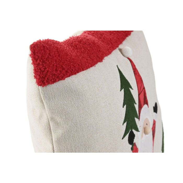 Cojin Navidad Tradicional DKD Home Decor Crema Rojo 10 x 40 x 40 cm (4 Unidades) 1 Cojin Navidad Tradicional DKD Home Decor Crema Rojo 10 x 40 x 40 cm (4 Unidades) 1