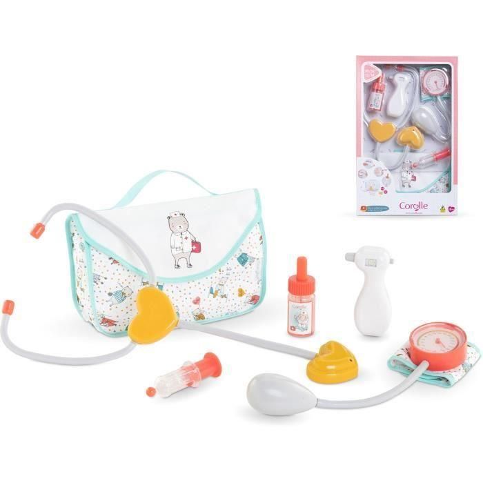 Doctor's Box COROLLE grande - 6 accesorios - para muñecas de 30, 36 y 42 cm - a partir de 18 meses 1 Doctor's Box COROLLE grande - 6 accesorios - para muñecas de 30, 36 y 42 cm - a partir de 18 meses 1