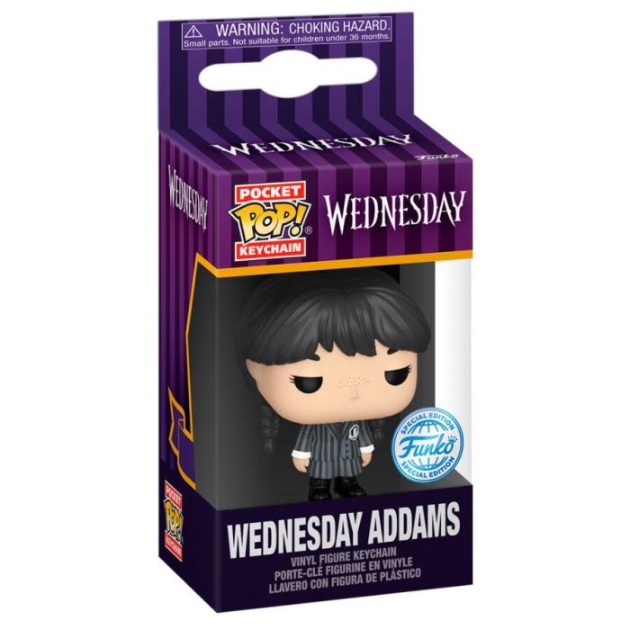 FUNKO Llavero Pocket POP Miércoles Wednesday