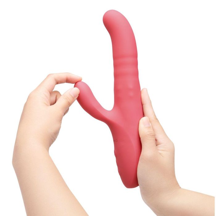 Vibrador Doble Estimulación Le Wand Rosa 9 Vibrador Doble Estimulación Le Wand Rosa 9