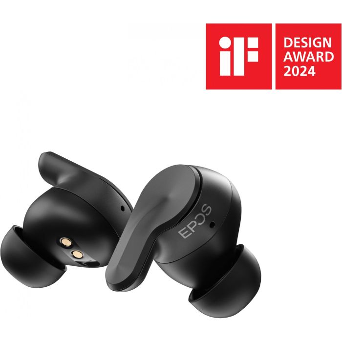 EPOS Adapt E1 Auriculares Bluetooth TWS con ANC Híbrido, Multi-Connect, IPX5, USB-C Dongle, Certificado para Microsoft Teams y iPhone 13 EPOS Adapt E1 Auriculares Bluetooth TWS con ANC Híbrido, Multi-Connect, IPX5, USB-C Dongle, Certificado para Microsoft Teams y iPhone 13