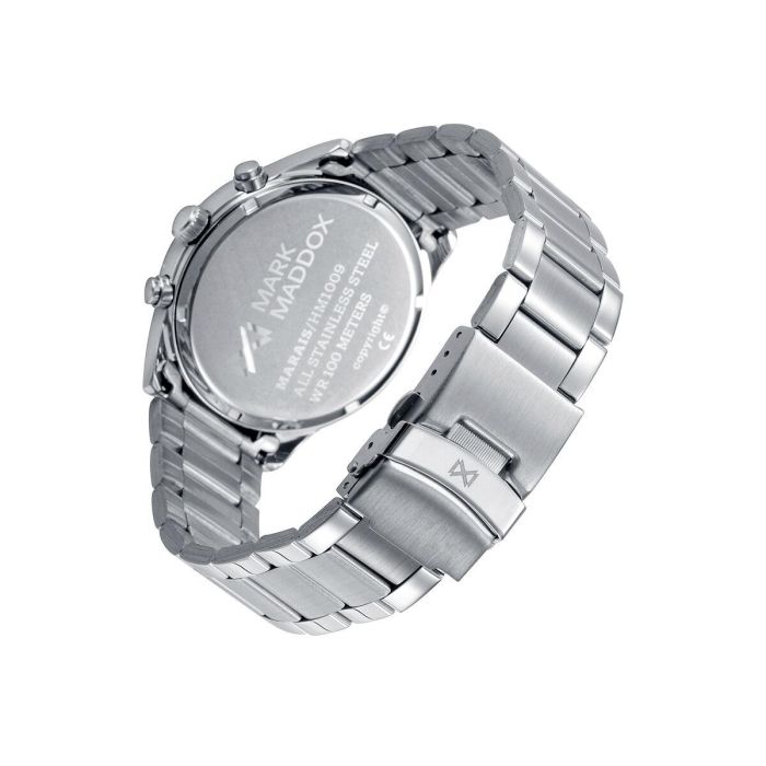 Reloj Hombre Mark Maddox HM1009-53 Negro Plateado (Ø 43 mm) 1 Reloj Hombre Mark Maddox HM1009-53 Negro Plateado (Ø 43 mm) 1