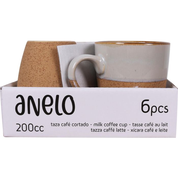La Mediterranea Taza Café Cortado Anelo 200 cc (36 Unidades) 3