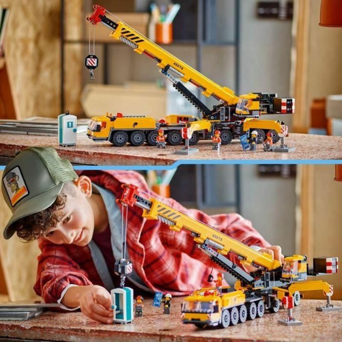 LEGO 60409 Grúa de Construcción Móvil Amarilla LEGO City, Set de Construcción de Juguete para Niños y Niñas, Regalo Perfecto 2