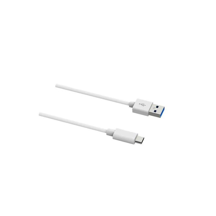 Cable USB A a USB C DCU 30402065 Blanco 1