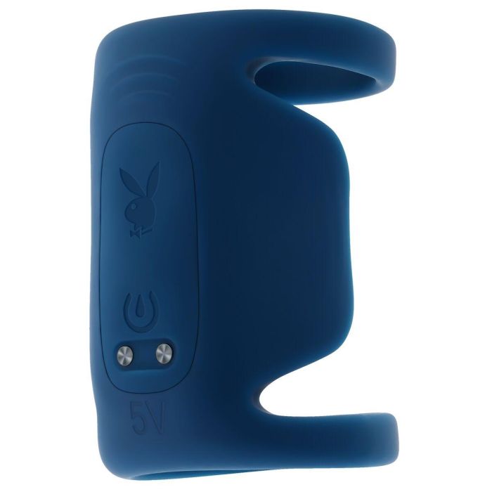 Anillo Vibrador Evolved Playboy Azul 22 Anillo Vibrador Evolved Playboy Azul 22