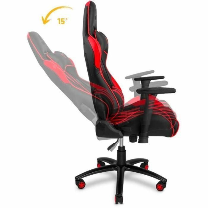 Yenkee Silla Gaming YGC 100RD Roja 1 Yenkee Silla Gaming YGC 100RD Roja 1