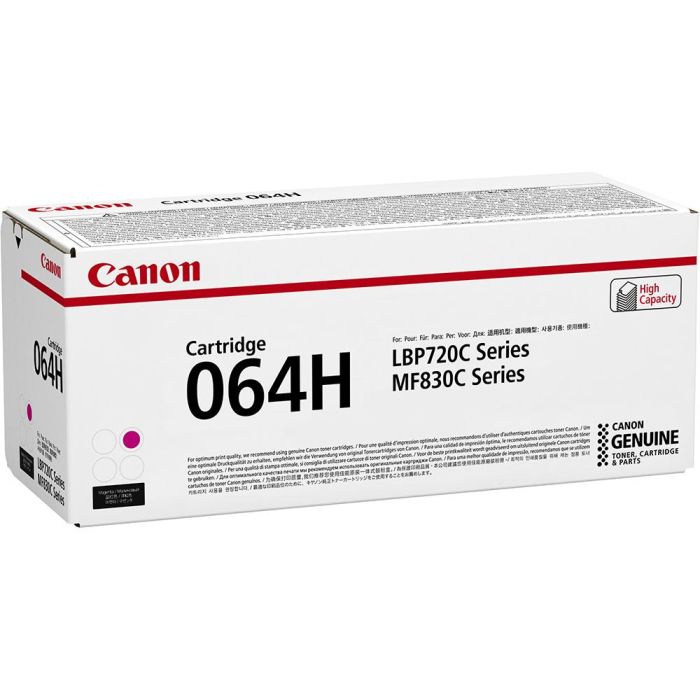 Canon Toner 064H Magenta 10400 Páginas Ref. 4934C001 1