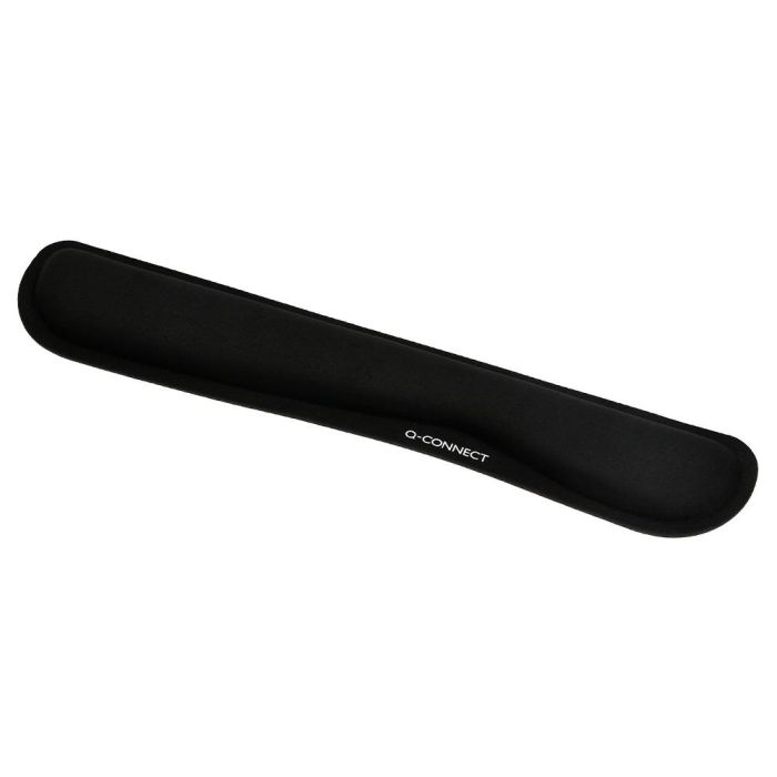 Reposamuñecas Q-Connect Memory Foam Para Teclado Color Negro 460x85x25 mm