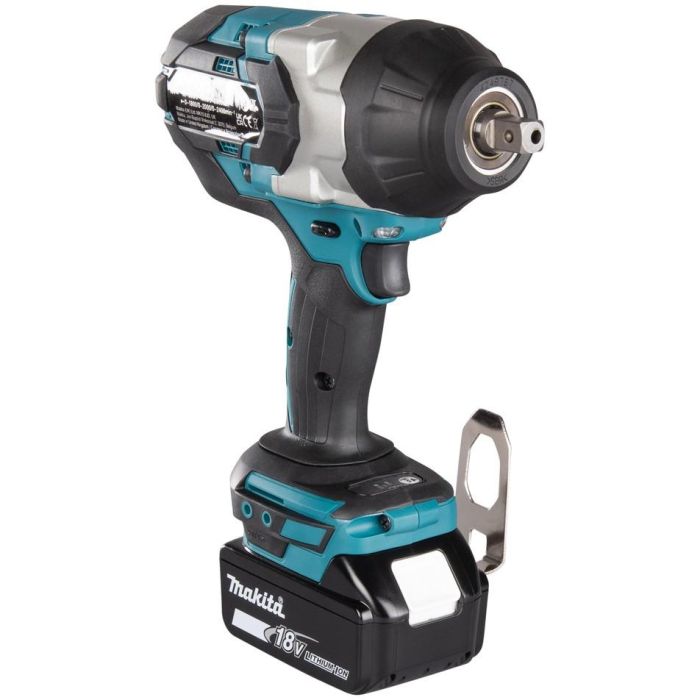 Makita DTW1004Z Llave de Impacto a Batería sin Escobillas 18V 1050 Nm 1/2" Negro/Turquesa 12 Makita DTW1004Z Llave de Impacto a Batería sin Escobillas 18V 1050 Nm 1/2" Negro/Turquesa 12
