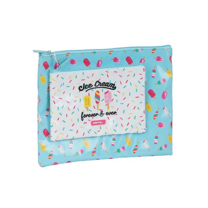 Cartera Escolar Safta Complementos -'Ice Cream-' Summer Bag 300x230 mm