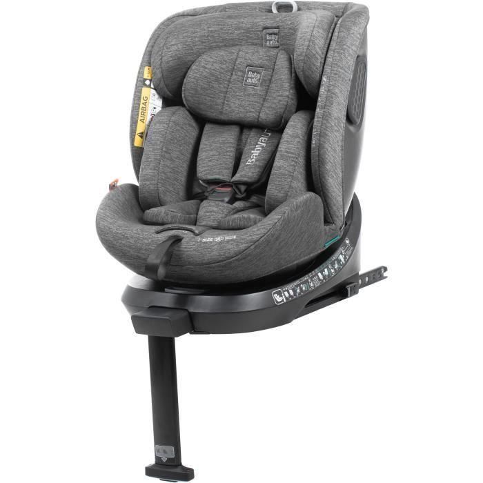 Babyauto CORE BAB8435593702970 Silla de coche Grupo 0/1/2/3 I-Size 40/150cm Isofix Giratoria Reclinable Reductor Gris 0 Babyauto CORE BAB8435593702970 Silla de coche Grupo 0/1/2/3 I-Size 40/150cm Isofix Giratoria Reclinable Reductor Gris 0