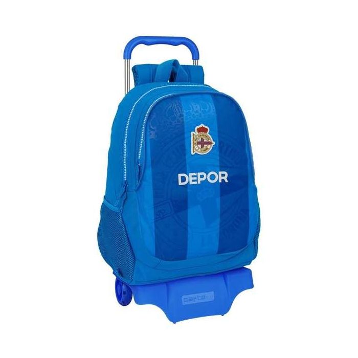Mochila Safta Mod. 665 Con Carro 905 Deportivo De La Coruña 160x320x440 mm Mochila Safta Mod. 665 Con Carro 905 Deportivo De La Coruña 160x320x440 mm