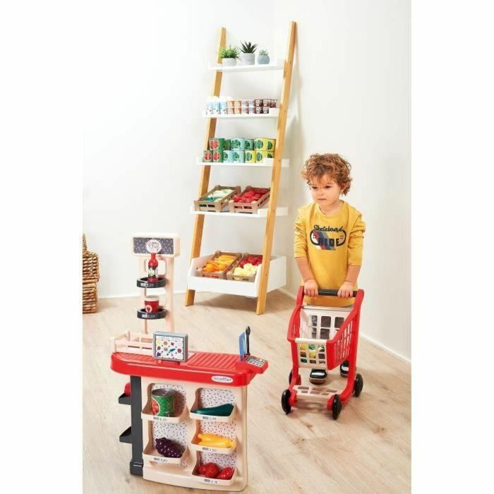 Ecoiffier ECO3280250016762 Caja y Carro de Compra Juguete, Set Tienda de Mercado Infantil para Juego de Rol Simbólico 2 Ecoiffier ECO3280250016762 Caja y Carro de Compra Juguete, Set Tienda de Mercado Infantil para Juego de Rol Simbólico 2