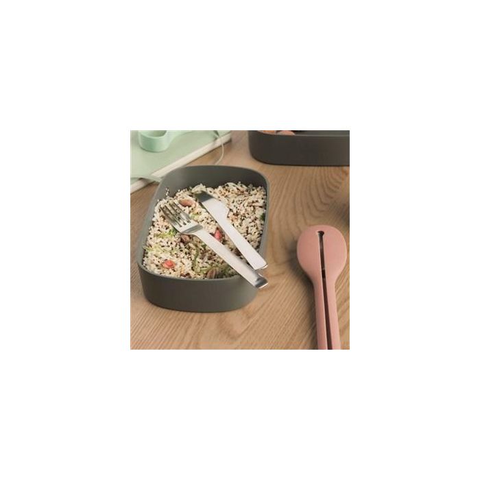 Berghoff 3950130 Cubertería 3 Piezas con Funda de Silicona, Compacta y Reutilizable, Ideal para Llevar Fuera de Casa 1