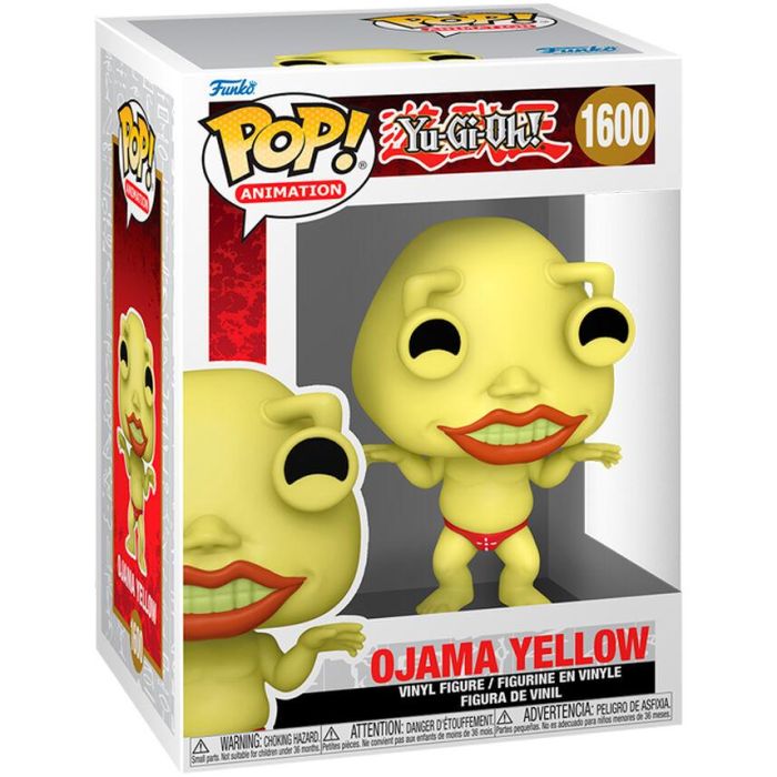 Figura POP Yu-Gi-Oh! Ojama Yellow 1 Figura POP Yu-Gi-Oh! Ojama Yellow 1