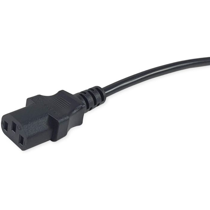 EQUIP 112304 Cable de Corriente IEC C13 a BS 1363 Macho/Hembra Negro 10m 2