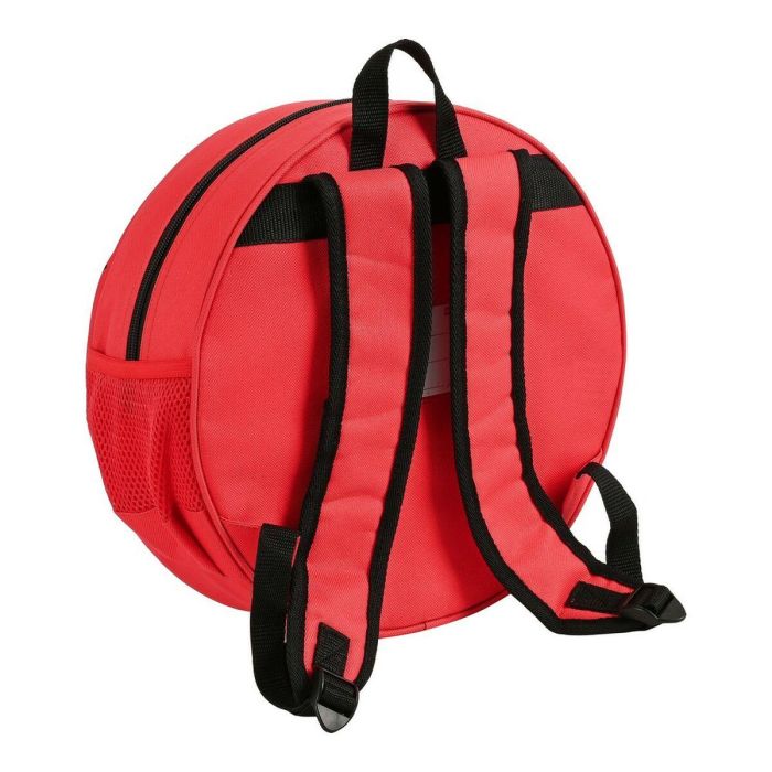 Mochila Infantil 3D Spiderman 642267358 Negro Rojo 31 x 31 x 10 cm 1