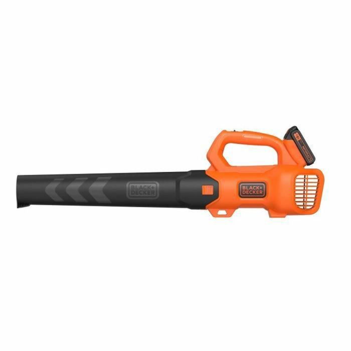 Black + Decker BCBL200L-QW Soplador Axial Inalámbrico 18V 2Ah, 209 km/h, 2 Velocidades, Rascador Integrado. 4 Black + Decker BCBL200L-QW Soplador Axial Inalámbrico 18V 2Ah, 209 km/h, 2 Velocidades, Rascador Integrado. 4