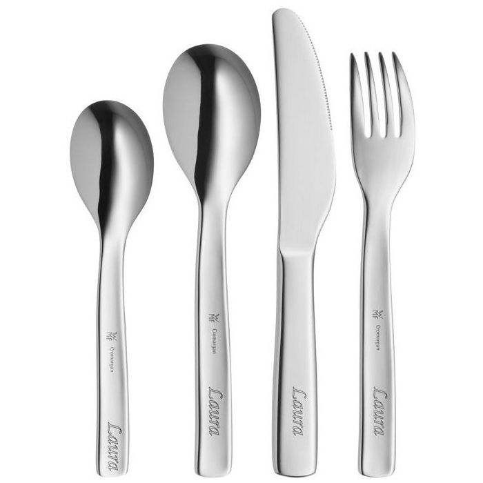 WMF 1294176040 Prinzessin Anneli Kinderbesteck Set 4-teilig 1