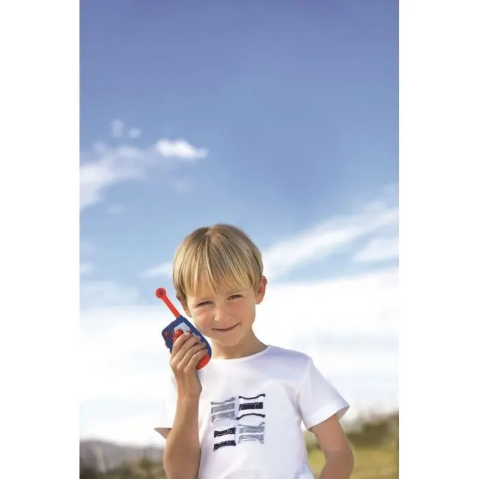 Lexibook SPIDER-MAN Walkie-Talkies 2 km con Código Morse Luminoso 3