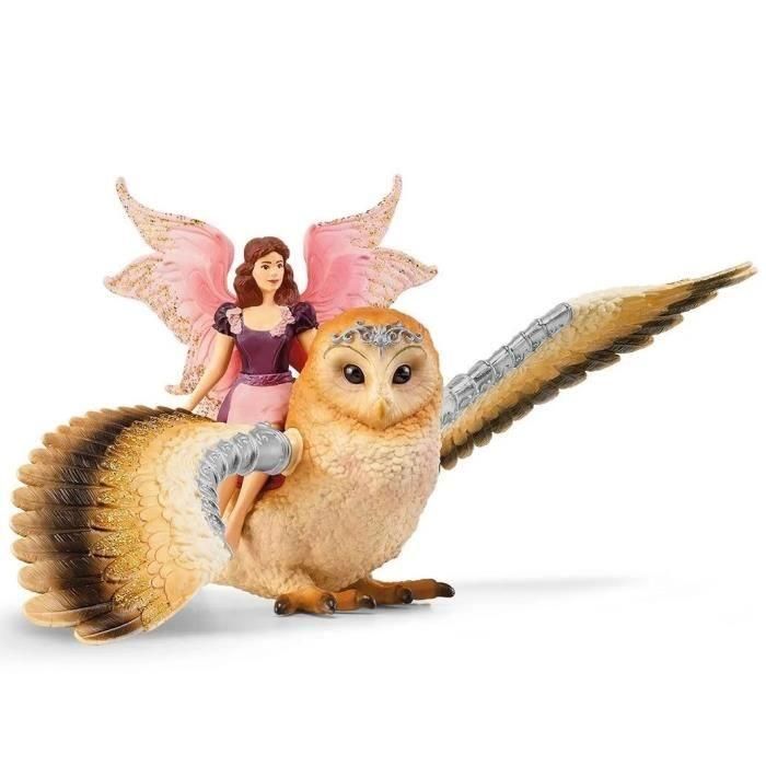 Schleich - Elfo con un búho espumoso V2 - 70789 - Bayala Range 1 Schleich - Elfo con un búho espumoso V2 - 70789 - Bayala Range 1