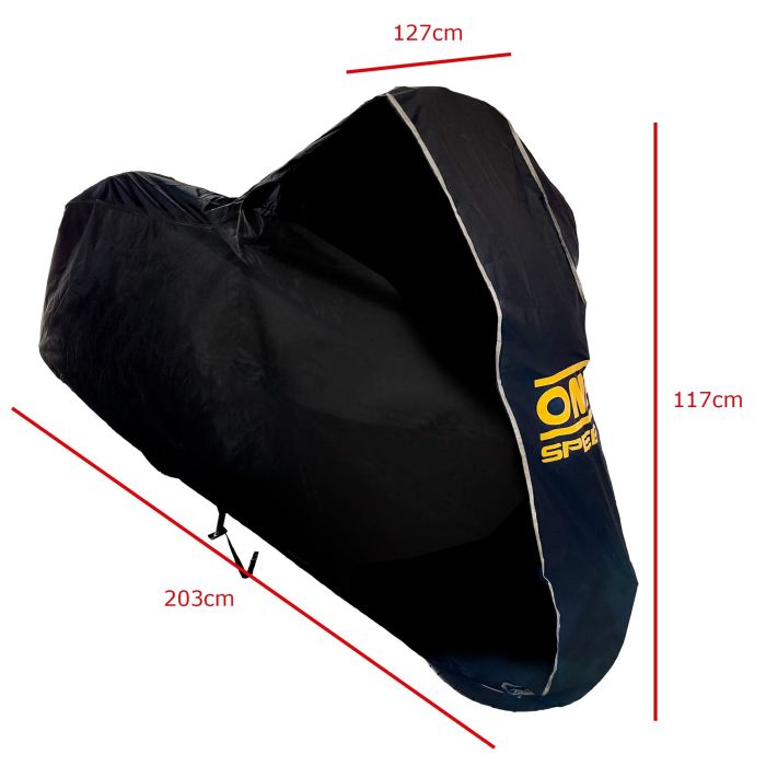 Funda de asiento OMP OMPS18020419 Negro (Talla S) 6 Funda de asiento OMP OMPS18020419 Negro (Talla S) 6
