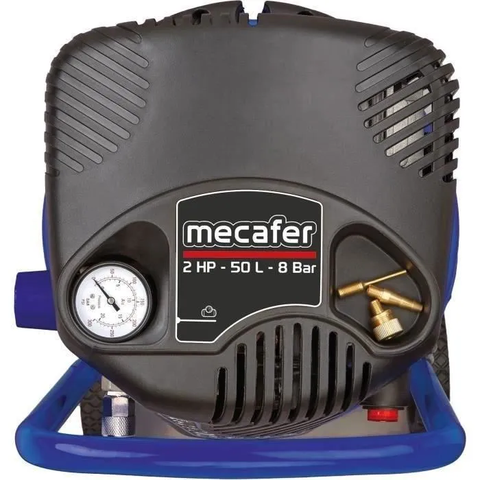 Mecafer MEC3283494257908 Compresor Vertical Sin Aceite 50 L Coaxial Azul 2 Mecafer MEC3283494257908 Compresor Vertical Sin Aceite 50 L Coaxial Azul 2