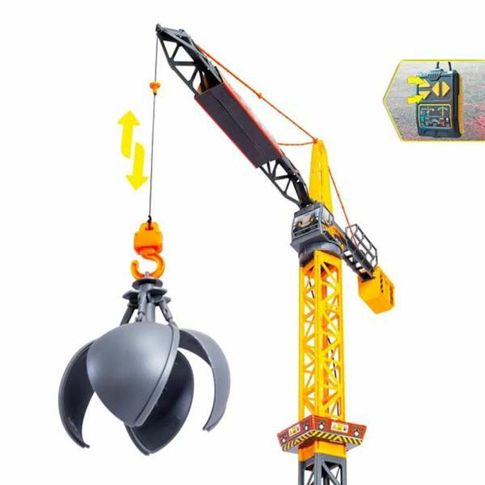Smoby Grúa Radio Control Mighty Crane 110 cm Gira 360° con Mando por Cable Niños +3 años 8 Smoby Grúa Radio Control Mighty Crane 110 cm Gira 360° con Mando por Cable Niños +3 años 8