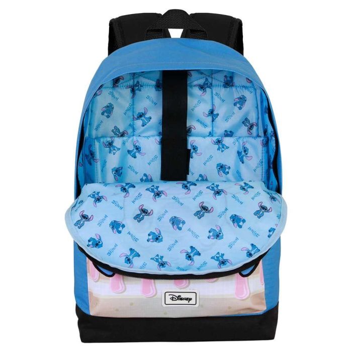 Disney Lilo y Stitch Mochila HS FAN 2.2 Cake Azul - Urbana, Resistente al Agua, con Bolsillo para Electrónicos 2 Disney Lilo y Stitch Mochila HS FAN 2.2 Cake Azul - Urbana, Resistente al Agua, con Bolsillo para Electrónicos 2