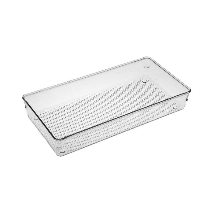 Organizador para Cubiertos Versa Transparente Plástico 30,6 X 5,6 X 13,5 CM Organizador para Cubiertos Versa Transparente Plástico 30,6 X 5,6 X 13,5 CM