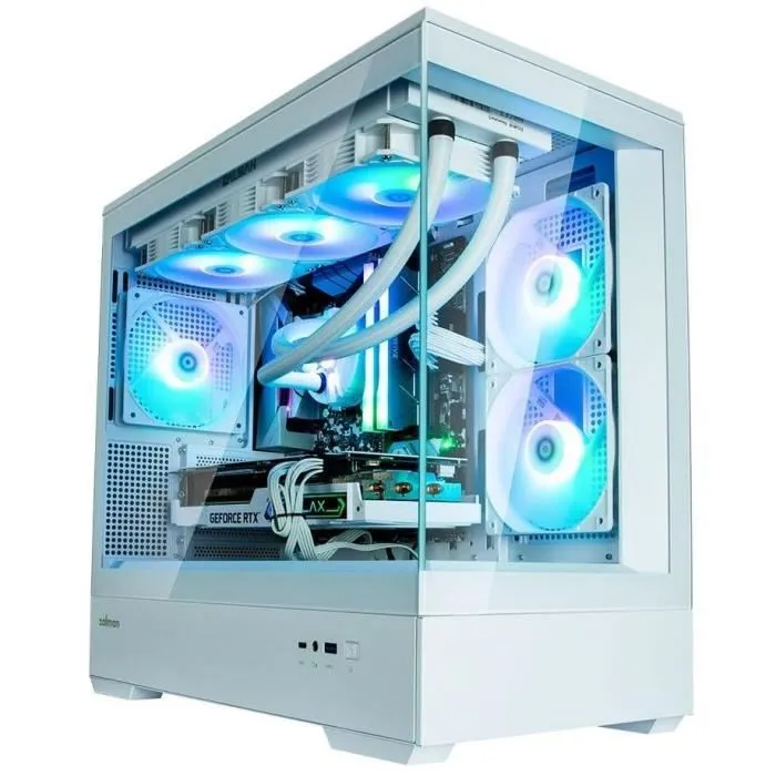 Zalman Caja PC P30 Torre Media Formato M-ATX Blanca ZAL1707619791709 1