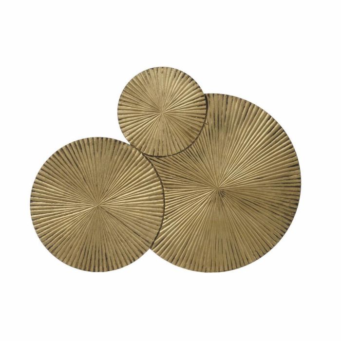 Decoracion Pared Glam DKD Home Decor Dorado 2 x 81 x 107 cm