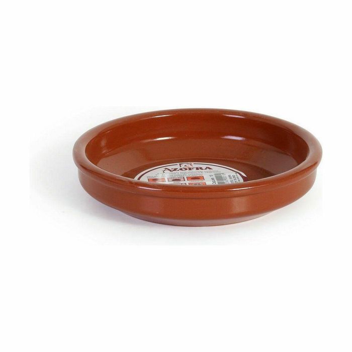 Cazuela Azofra Barro cocido 17 x 17 x 3,5 cm (26 Unidades) Cazuela Azofra Barro cocido 17 x 17 x 3,5 cm (26 Unidades)