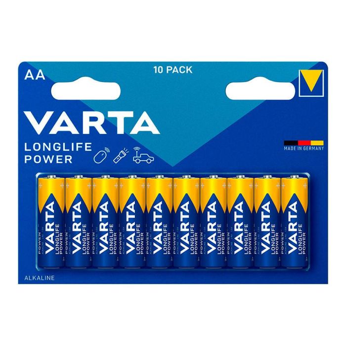 Pila alkalina longlife power aa - lr06 (blister 10 unidades) ø14,5 x 50,5mm Pila alkalina longlife power aa - lr06 (blister 10 unidades) ø14,5 x 50,5mm